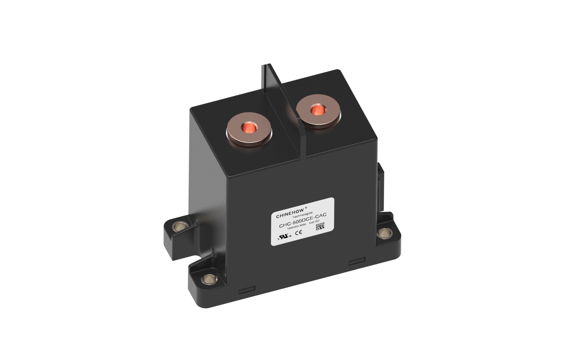 CHC-500 Electrical HV 24V 48V DC Contactor 500A Alto voltaje 1500 VDC DC Relé para vehículo eléctrico