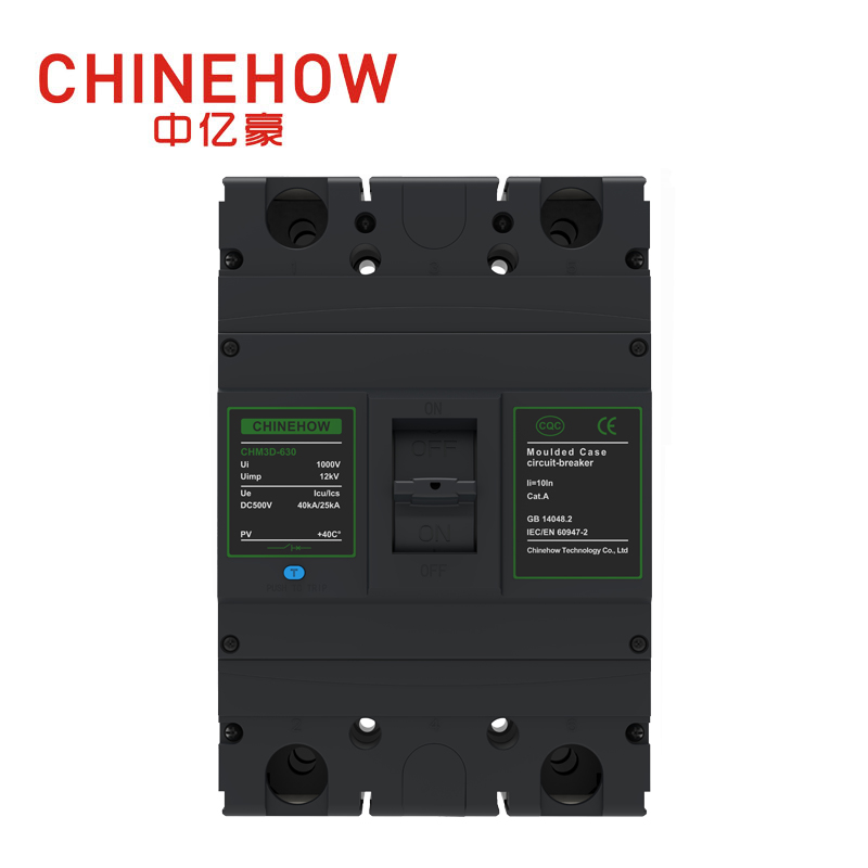 Disyuntor de caja moldeada CHM3D-630/2