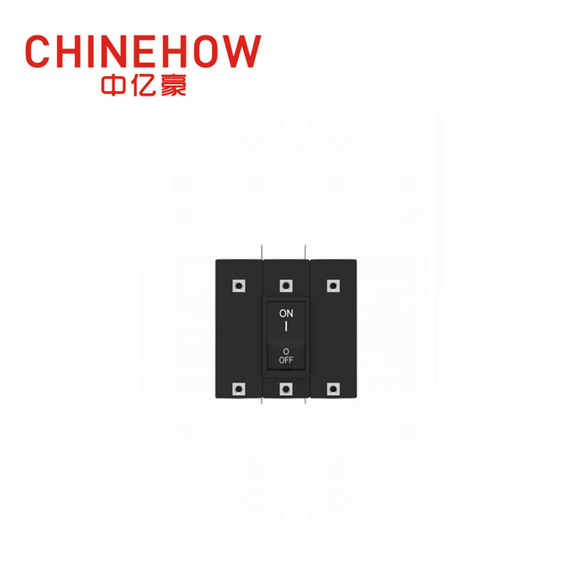 Actuador de balancín plano del disyuntor magnético hidráulico CVP-TH con tornillo M4 con terminales ascendentes 3P 