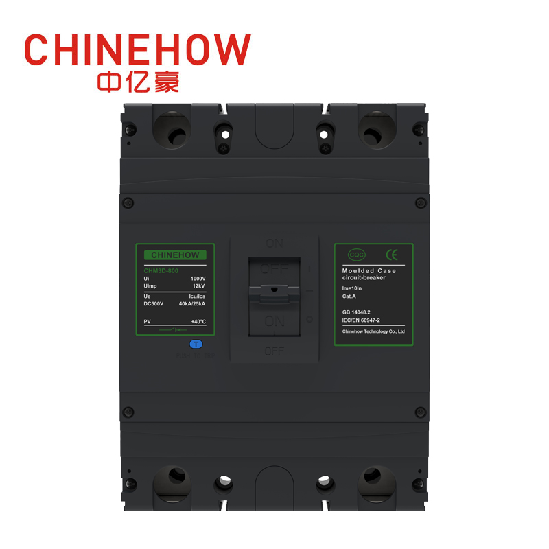 Disyuntor de caja moldeada CHM3D-800/2