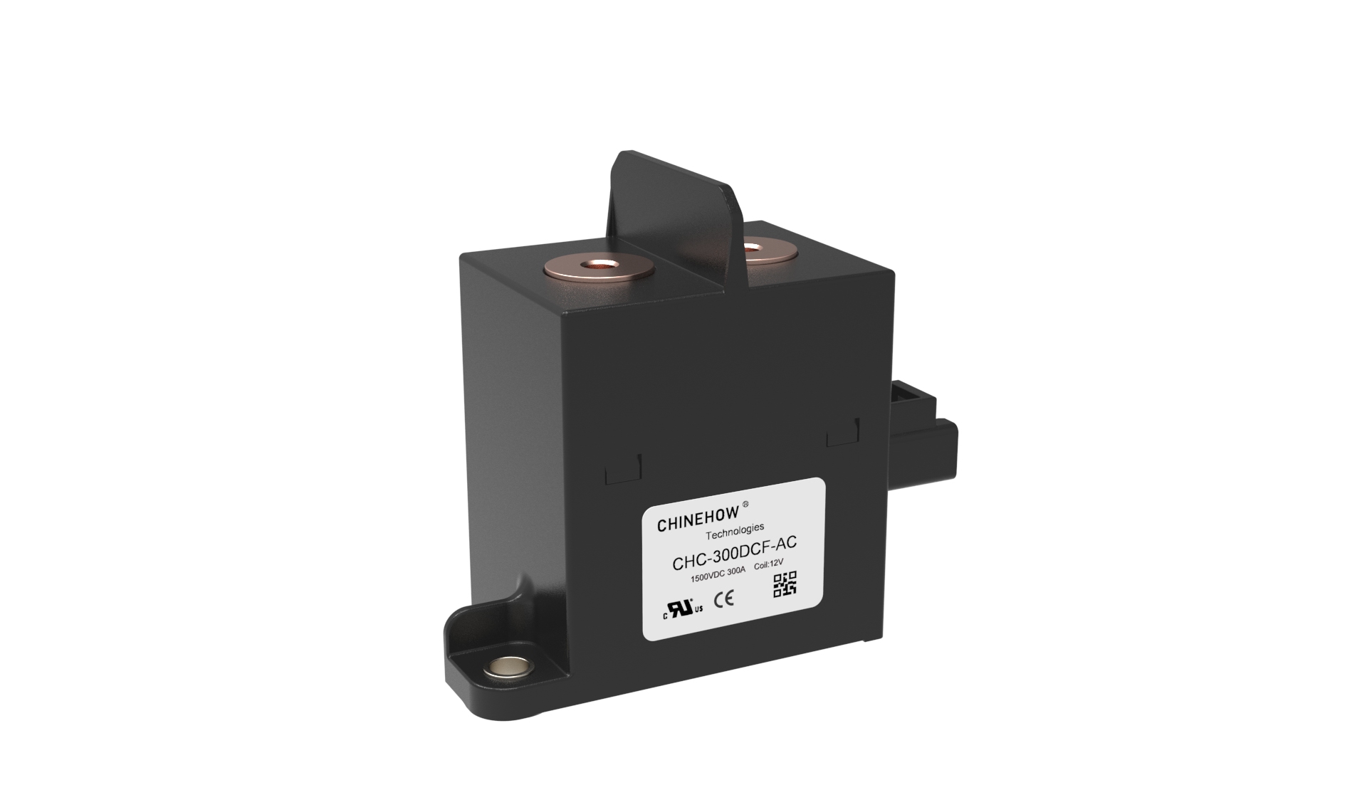 Bobina CHC300 2V 24V 48V 300A Voltaje alto 1000V 1500VDC DC Contactor Relé de CC para batería Carretero eléctrico