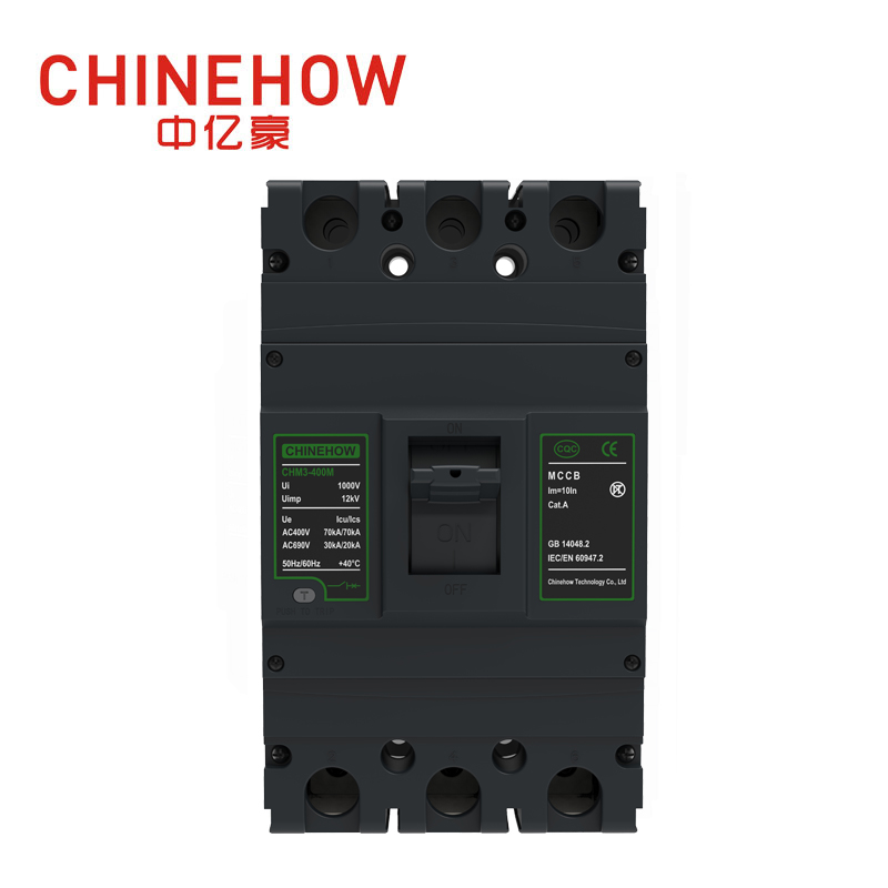 Disyuntor de caja moldeada CHM3-400M/3