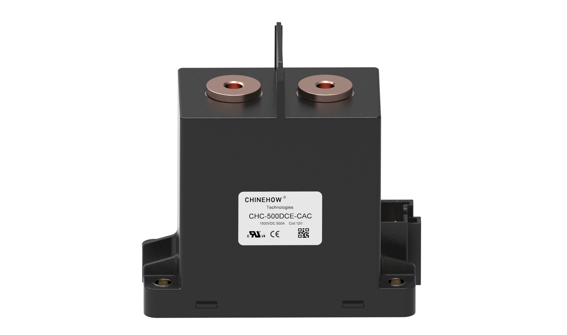 600A EV/HEV Ceramic DC Contactor 500A 600A Relés 1500VDC 24V 48V DC Relay para EV Cargo