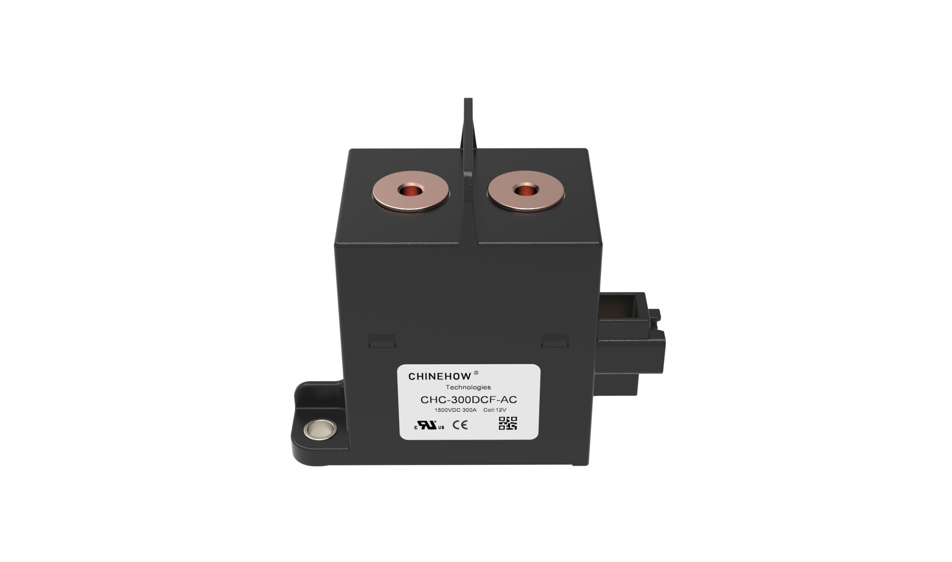 Bobina CHC300 2V 24V 48V 300A Voltaje alto 1000V 1500VDC DC Contactor Relé de CC para batería Carretero eléctrico