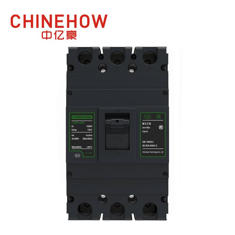 Disyuntor de caja moldeada CHM3-400L/3