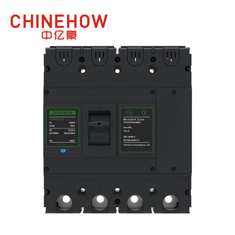 Disyuntor de caja moldeada CHM3D-630/4