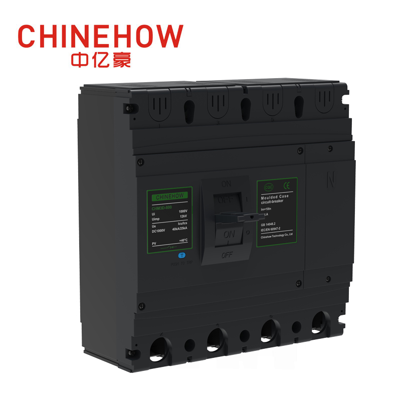 Disyuntor de caja moldeada CHM3D-800/4
