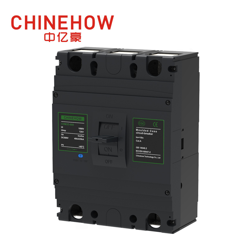 Disyuntor de caja moldeada CHM3D-800/2
