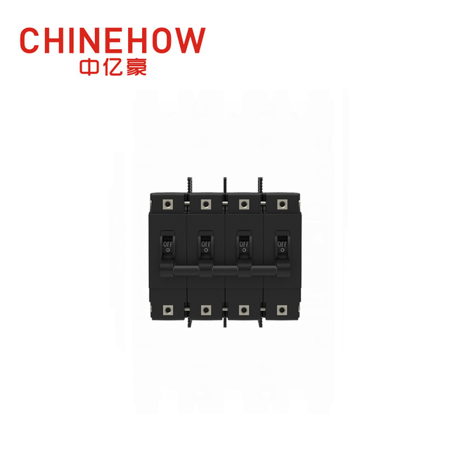 CVP-FR Disyuntor magnético hidráulico Actuador de manija larga por poste con perno M6 y barreras de terminal 4P 