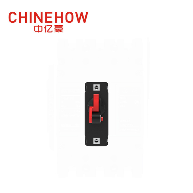 CVP-TH Disyuntor magnético hidráulico Actuador de manija larga con protección con tornillo M4 con orejetas hacia arriba 1P 