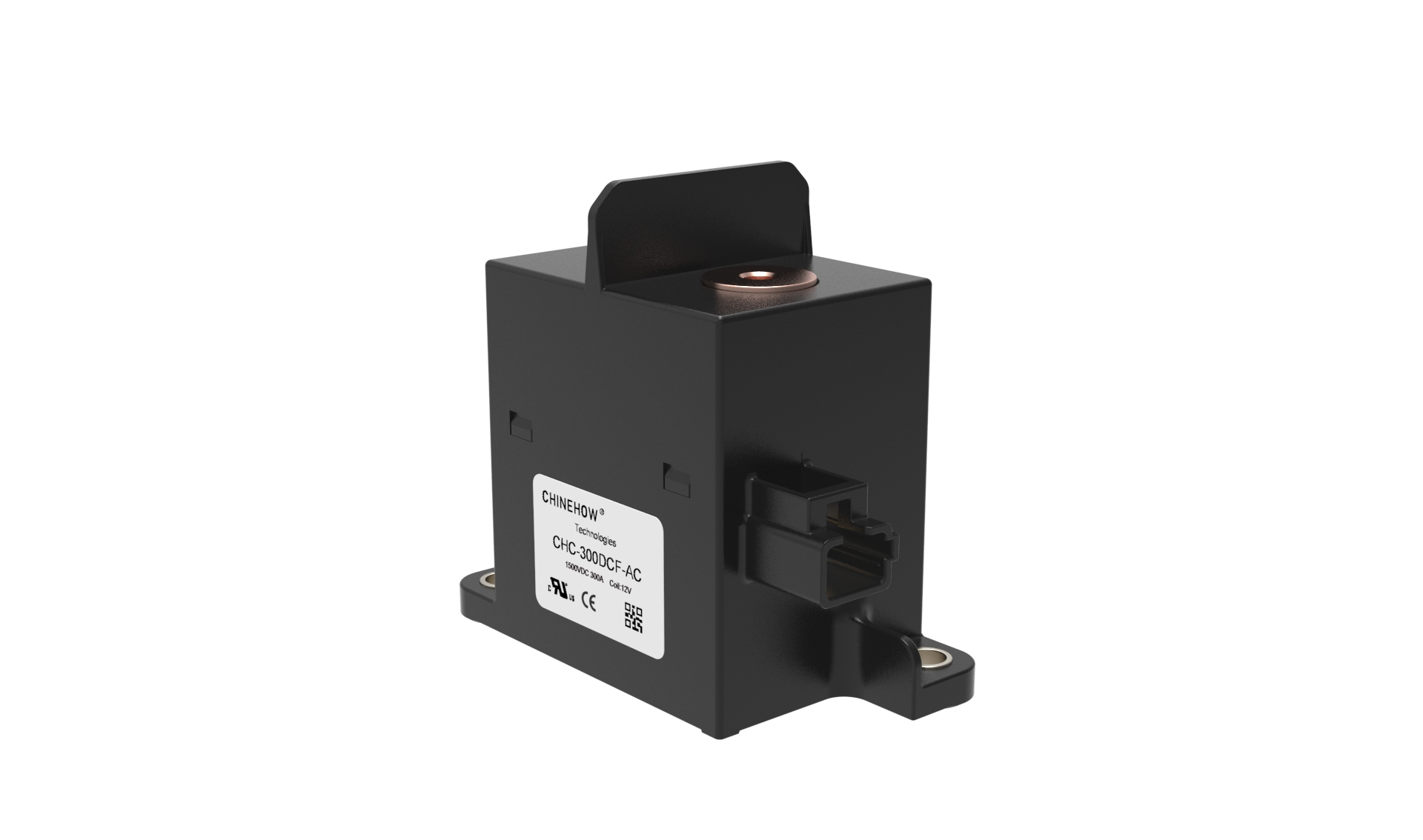 Bobina CHC300 2V 24V 48V 300A Voltaje alto 1000V 1500VDC DC Contactor Relé de CC para batería Carretero eléctrico
