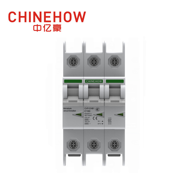 Disyuntor miniatura blanco 3P serie CVP-CHB1