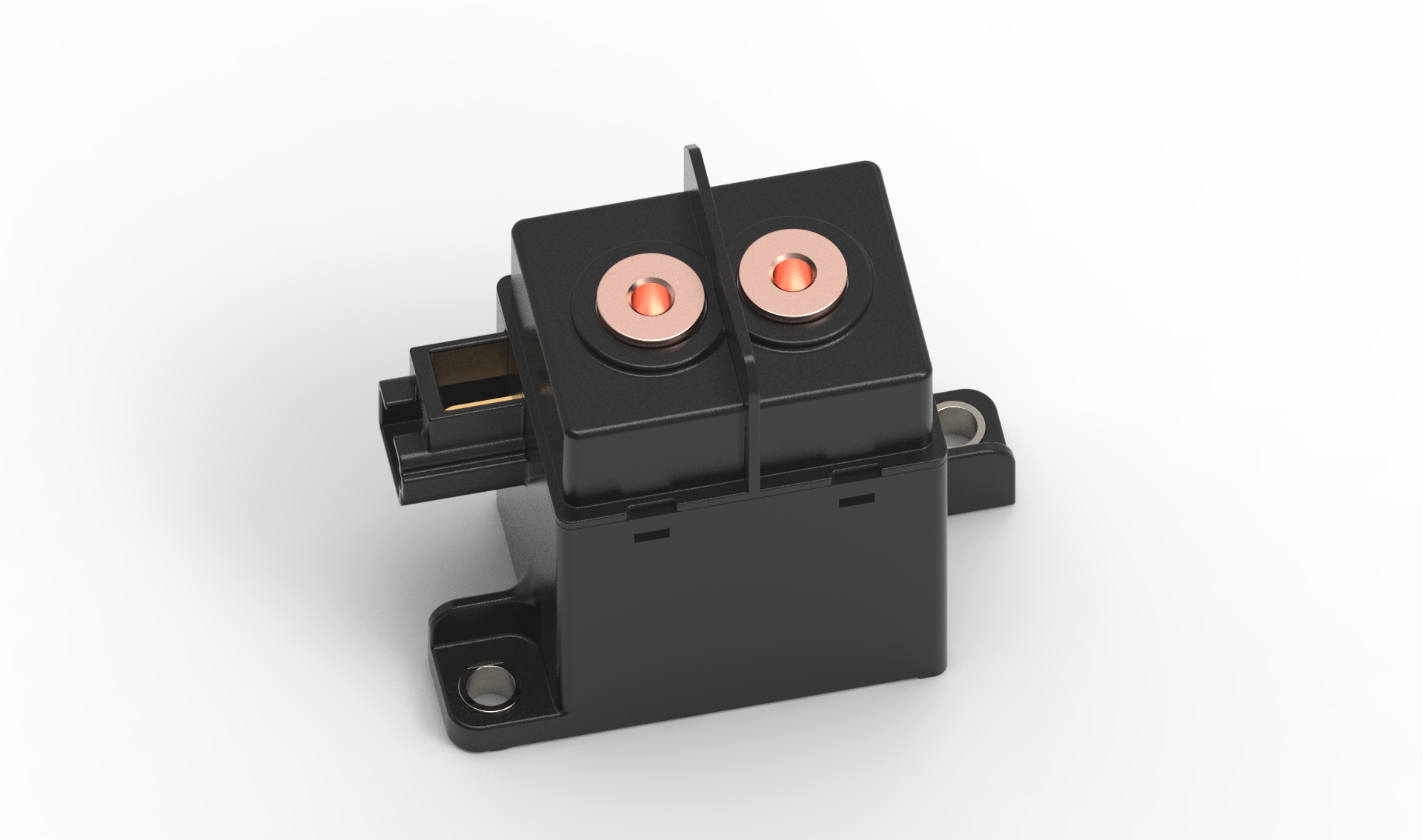 Contactor de DC de alto voltaje de 100 A 1500 VDC Relé sellado de cerámica