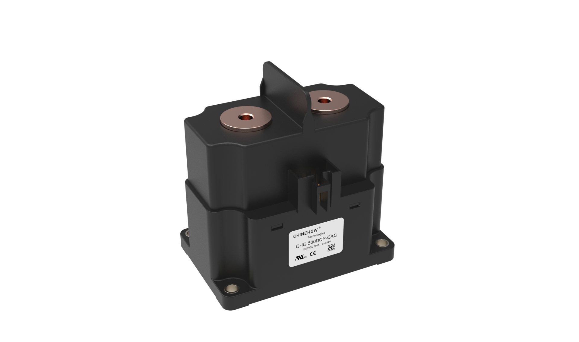 CHC-500 Electrical HV 24V 48V DC Contactor 500A Alto voltaje 1500 VDC DC Relé para vehículo eléctrico