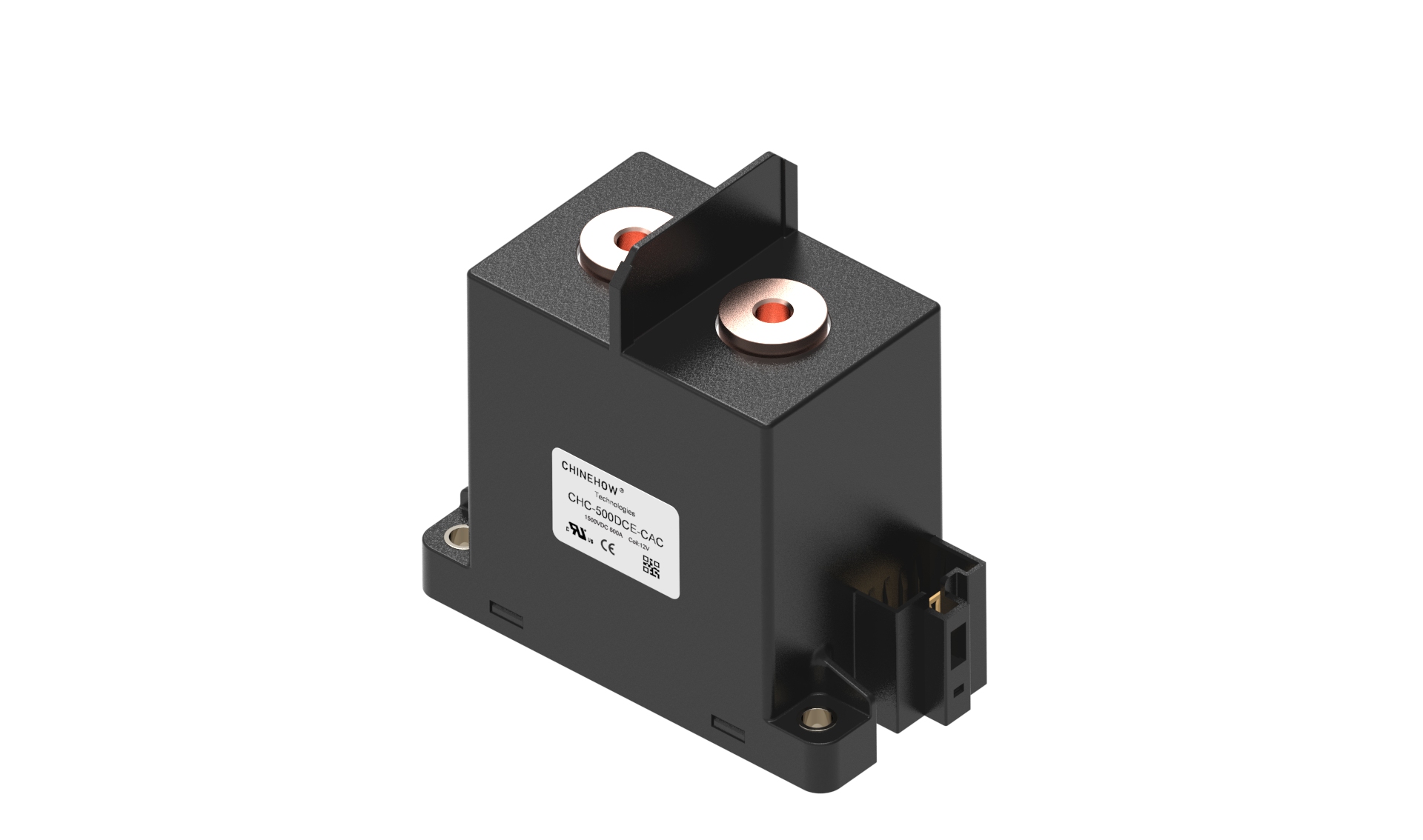 CHC-500 Electrical HV 24V 48V DC Contactor 500A Alto voltaje 1500 VDC DC Relé para vehículo eléctrico