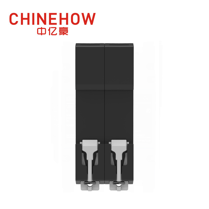 Disyuntor miniatura negro IEC 2P serie CVP-CHB1