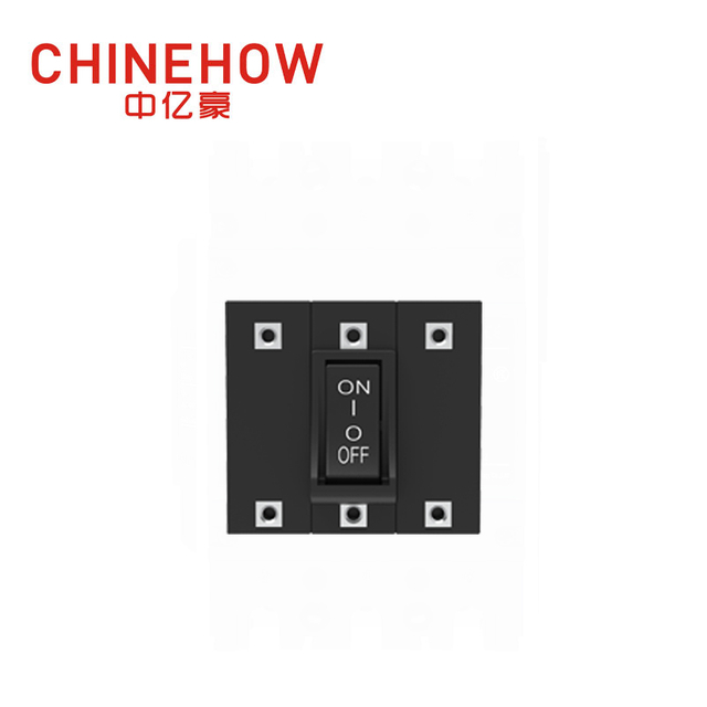 Balancín de ángulo de disyuntor magnético Hudraulic CVP-BM con actuador de protección con bus de tornillo M4 3P 