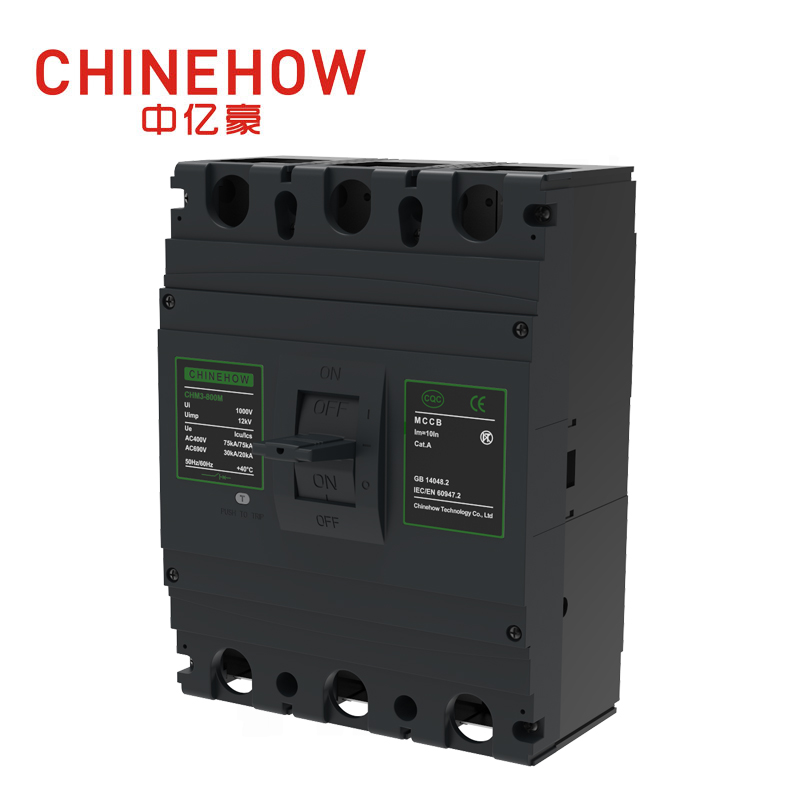 Disyuntor de caja moldeada CHM3-800M/3