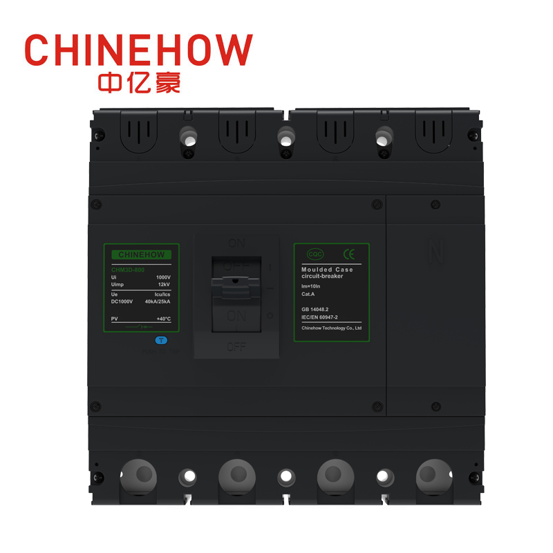 Disyuntor de caja moldeada CHM3D-800/4